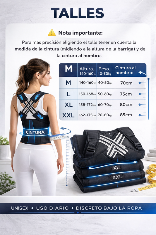 Corrector Postural Unisex – Mejora Postura y Reduce Dolor